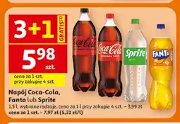 Auchan Napój gazowany Fanta oferta