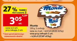 Auchan Deser mleczny Monte Zott oferta