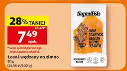 Auchan Łosoś wędzony na zimno Super Fish oferta