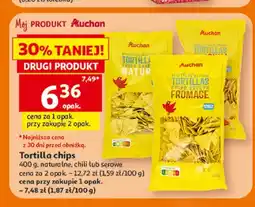 Auchan Tortilla chips chili Auchan oferta