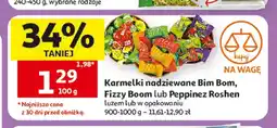 Auchan Cukierki karmelki nadziewane Peppinez Roshen oferta