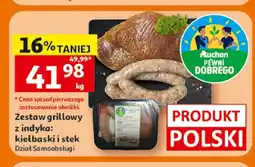 Auchan Zestaw grillowy z indyka kiełbaski i stek Auchan Pewni Dobrego oferta