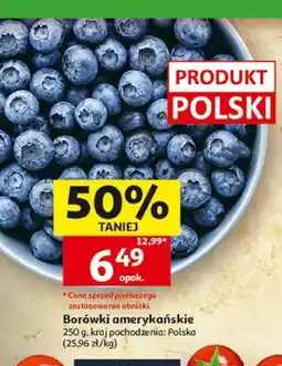 Auchan Borówki amerykańskie polskie oferta