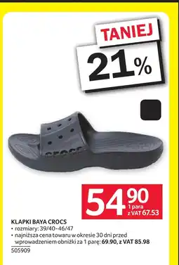 Selgros Klapki CROCS oferta