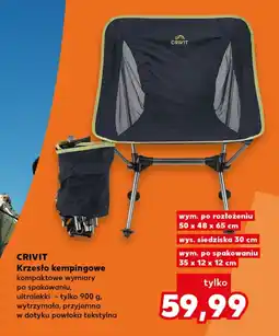 Kaufland Krzesło kempingowe Crivit oferta