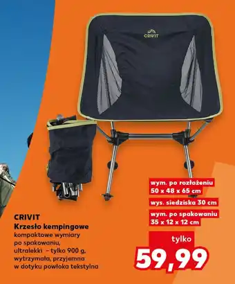 Krzesło kempingowe Crivit