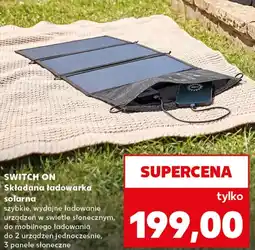 Kaufland Ładowarka solarna Switch On oferta