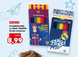 Kaufland Kredki ołówkowe FC Barcelona oferta