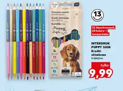Kaufland Kredki ołówkowe Interdruk oferta