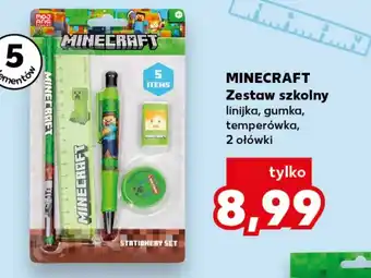 Kaufland Zestaw szkolny Minecraft oferta