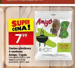 Twój Market Zestaw piknikowy 4-osobowy Amigo oferta