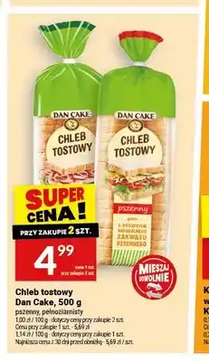 Twój Market Chleb tostowy pszenny Dan Cake oferta