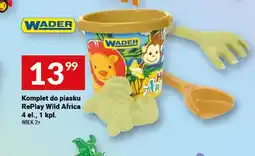 Twój Market Komplet do piasku Wader RePlay Wild Africa oferta