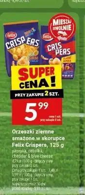 Twój Market Orzeszki ziemne w skorupce o smaku papryki Felix Crispers oferta