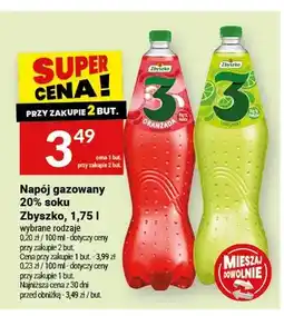 Twój Market Napój gazowany Zbyszko Oranżada czerwona oferta