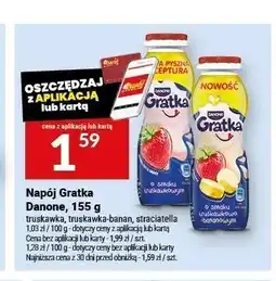 Twój Market Napój jogurtowy Gratka truskawkowy oferta