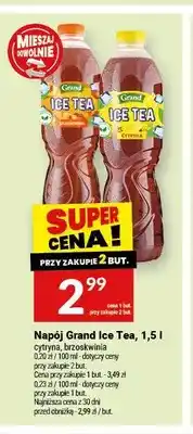 Twój Market Napój Grand Ice Tea cytryna oferta