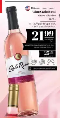Polomarket Wino Carlo Rossi różowe półsłodkie oferta
