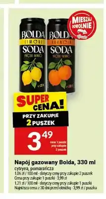 Twój Market Napój gazowany Bolda Cytryna oferta