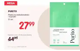 Rossmann Plastry na niedoskonałości i wypryski Purito Wonder Releaf Centella Spot Patch oferta