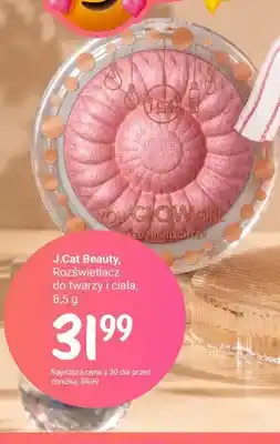 Rossmann Rozświetlacz do twarzy i ciała J.Cat Beauty You Glow Girl oferta