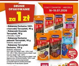 Twój Market Kabanosy Gryzzale Tarczyński z kurczaka oferta