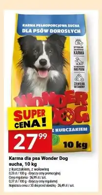 Twój Market Karma dla psa Wonder Dog sucha z wołowiną oferta
