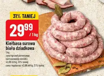 Polomarket Kiełbasa surowa biała Dziadkowa oferta