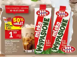Twój Market Mleko UHT Wypasione Mlekovita 3,2% oferta