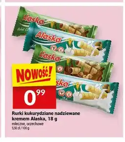 Twój Market Rurki kukurydziane nadziewane kremem mlecznym Alaska oferta