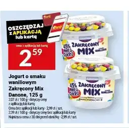 Twój Market Jogurt waniliowy Zakręcony Mix Danone oferta