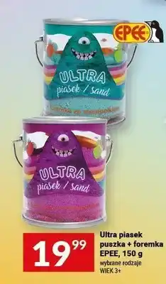 Twój Market Ultra piasek w puszce z foremką Epee oferta