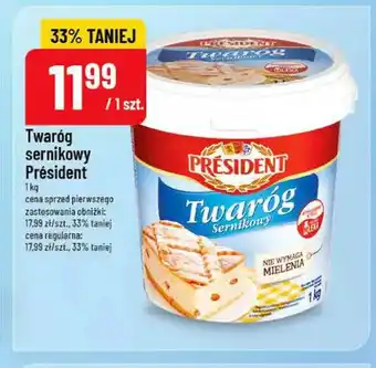 Polomarket Twaróg sernikowy Président oferta