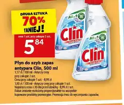 Twój Market Płyn do szyb zapas antypara Clin oferta