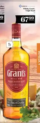 Polomarket Whisky Grant's Triple Wood oferta