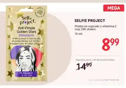 Rossmann Plastry na wypryski Selfie Project Anti-Pimple Golden Stars z witaminą C i 24K złotem oferta