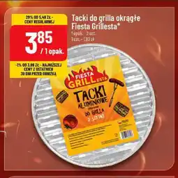 Polomarket Tacki do grilla okrągłe Fiesta Grillesta oferta