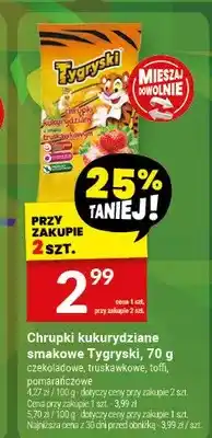 Twój Market Chrupki kukurydziane czekoladowe Tygryski oferta