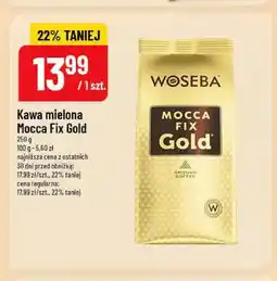 Polomarket Kawa mielona Woseba Mocca Fix Gold oferta