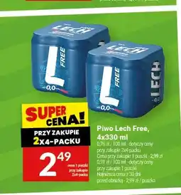 Twój Market Piwo bezalkoholowe Lech Free 4-pak oferta