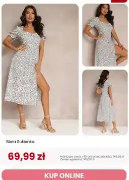 Renee Sukienka damska Renee biała oferta