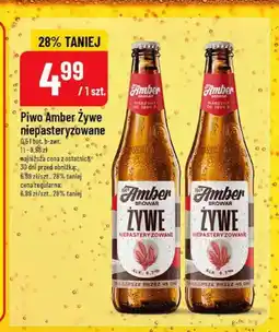Polomarket Piwo Amber Żywe niepasteryzowane oferta