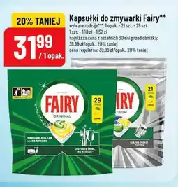 Polomarket Kapsułki do zmywarki Fairy Original oferta