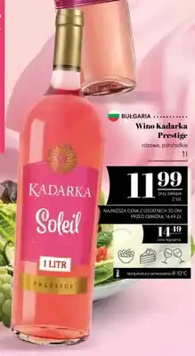 Polomarket Wino Kadarka Soleil Prestige różowe półsłodkie oferta