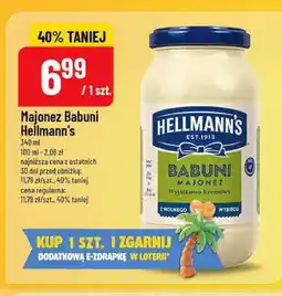 Polomarket Majonez Babuni Hellmann's oferta