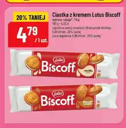 Polomarket Ciastka z kremem Lotus Biscoff Vanilla oferta