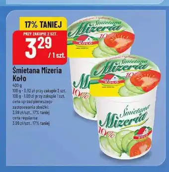 Polomarket Śmietana Mizeria Koło 10% oferta