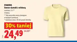 Lidl Sweter damski Esmara oferta