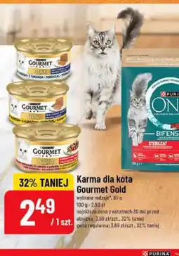 Polomarket Karma dla kota Gourmet Gold Mus z kurczakiem oferta