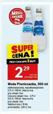 Twój Market Woda niskonasycona Piwniczanka oferta
